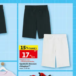 Spodenki dresowe chłopięce