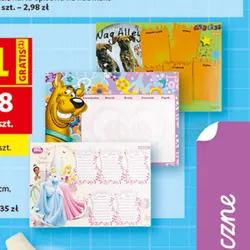 Plan lekcji z magnesem
