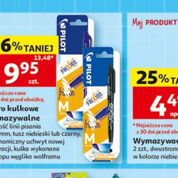 Pióro kulkowe wymazywalne