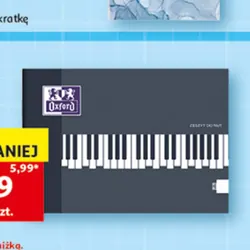 Zeszyt do nut A5
