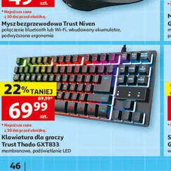 Klawiatura dla graczy Trust Thado GXT833