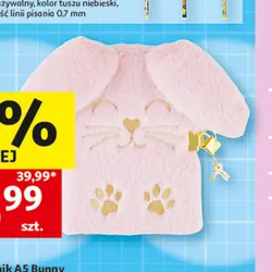 Futrzany pamiętnik A5 Bunny