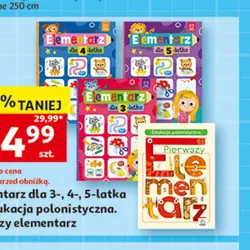Elementarz dla 3-, 4-, 5-latka lub Edukacja polonistyczna. Pierwszy elementarz