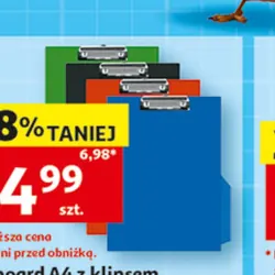 Clipboard A4 z klipsem
