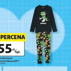 Piżama dziecięca z motywem Minecraft