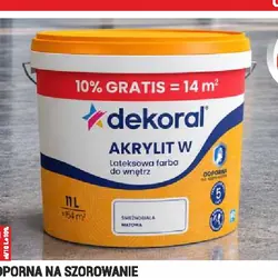 DEKORAL ODPORNA NA SZOROWANIE