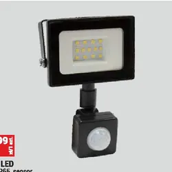 Reflektor LED 10W, 4200K, IP65, sensor