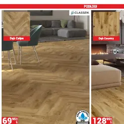 Panel podłogowy jodełka Dąb Calpe