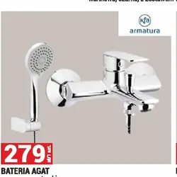 Bateria Agat wannowa z natryskiem