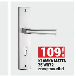 Klamka MATTA Z5 WB72