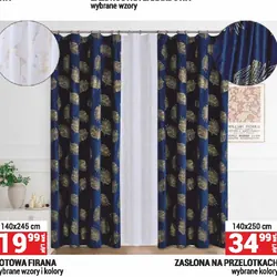 Zasłona na przelotkach