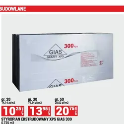 STYROPIAN EKSTRUDOWANY XPS GIAS 300