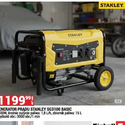 Generator prądu STANLEY SG3100 BASIC