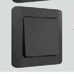 Włącznik uniwersalny Silva Black