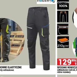 SPODNIE ROBOCZE OCHRONNE ELASTYCZNE