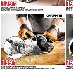 Szlifierka taśmowa GRAPHITE 59G392