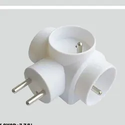 Rozgałęźnik 3x2P+Z Z/U