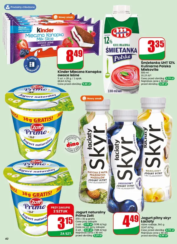 Strona 40 gazetki Dino