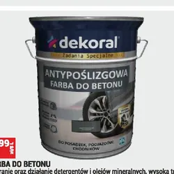 DEKORAL FARBA DO BETONU