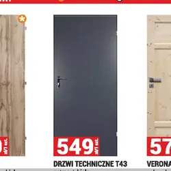 DRZWI TECHNICZNE T43