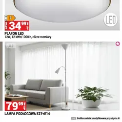 LAMPA PODŁOGOWA E27+E14