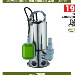 Pompa zanurzeniowa do wody brudnej Q750B54R