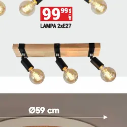 LAMPA 3xE27