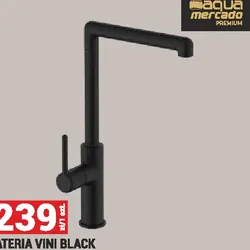 BATERIA VINI BLACK zlewozmywakowa