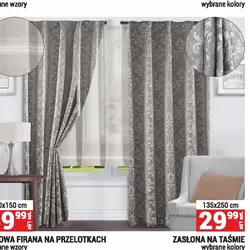 ZASŁONA NA TAŚMIE