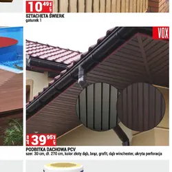 PODBITKA DACHOWA PCV