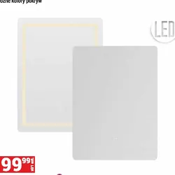 Lustro łazienkowe LED
