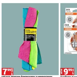 Zestaw ściereczek z mikrofibry