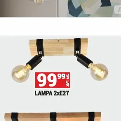 LAMPA 2xE27