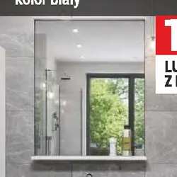 Lustro 60 z półką Seria Arsena