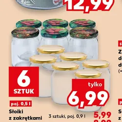 Słoiki z zakrętkami