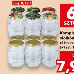 Komplet słoików