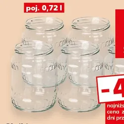 Słoiki bez zakrętek