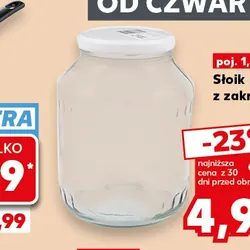 Słoik z zakrętką