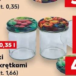 Słoiki z zakrętkami