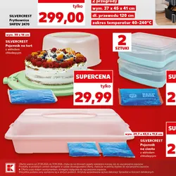 Pojemnik na ciasto z wkładem chłodzącym