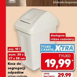 Kosz do segregacji odpadów