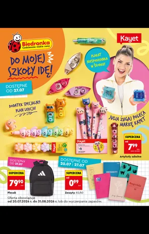 Do mojej szkoły idę - oferta od 20.07