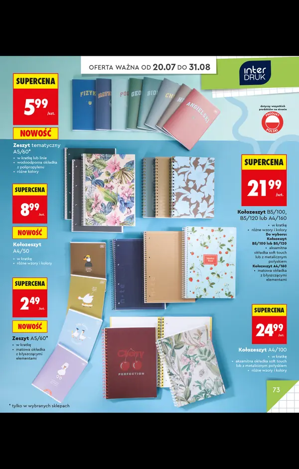 Strona 73 gazetki Biedronka