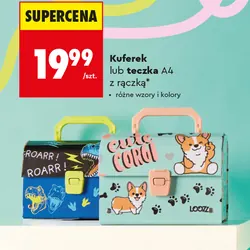 Kuferek lub teczka A4 z rączką