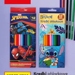 Kredki ołówkowe, 12 szt.