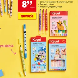 Zapachowe przybory do pisania i kolorowania