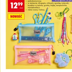 Piórnik-saszetka z wyposażeniem