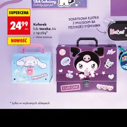 Kuferek lub teczka A4 z rączką