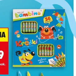 Kredki Bambino, 36 szt.
