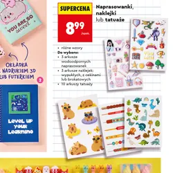 Napasowanki, naklejki lub tatuaże